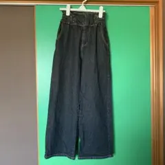 NICE CLAUPブラックジーンズ Sサイズ