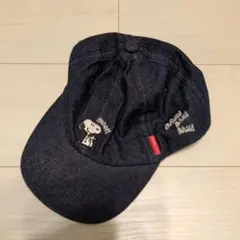 PEANUTS スヌーピー デニムキャップ 54cm