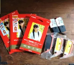 カートリッジ　キャノン純正品ブラック　インク　写真用紙