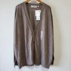 UNIQLO　ANYA HINDMARCH ブラウン カーディガン XL
