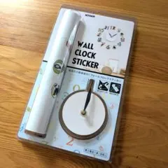 ムーミン ウォールクロックステッカー 掛け時計 新品未使用のサムネイル