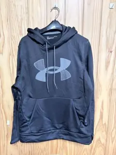 アンダーアーマー パーカー L 裏起毛 プルオーバー ブラック スポーツウェア