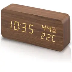 IRIS OHYAMA アイリスオーヤマ　デジタル置時計 ICW-01WH-T