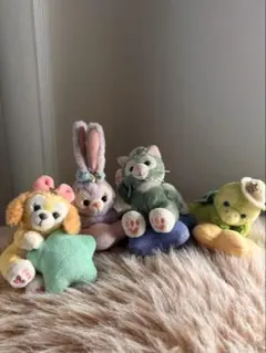 【極美品】ぬいぐるみチャーム サマーナイトメロディ ディズニー40周年