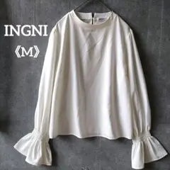 イング ベルスリーブブラウス ティアドロップ 《M》 ホワイト