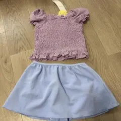 女の子用セパレート水着セット