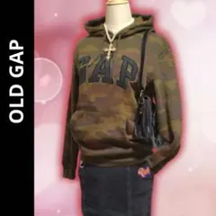ギャップ パーカー 平成ギャル y2kマクブリング 海外ガール ストリート 迷彩