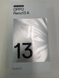 新品未使用　OPPO Reno 13A ルミナスネイビー