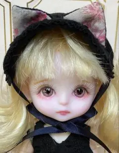 セリアドール キュート大 5.5㌅ ドールウィッグ 耐熱 ハンドメイド