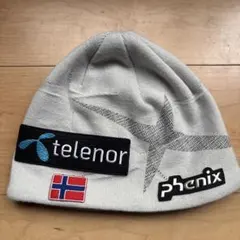 phenix グレー ニット帽 telenor nore