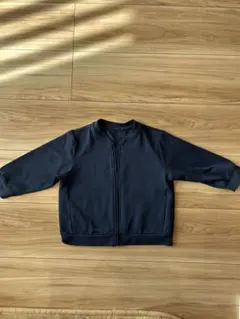 ネイビー ジップアップジャケット ベビー服