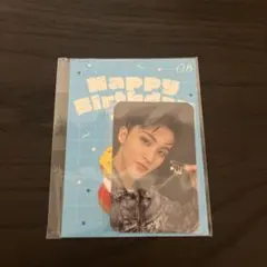 バースデー　誕生日カード nct  マーク 2023 センイル トレカ