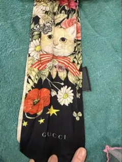 はる。 GUCCI スカーフ 大判 ヒグチユウコ YUKO HIGUCHI GUCCI グッチ スカーフ ヒグチユウコ 限定 コラボ アニマル