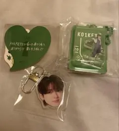 KO1KEYZ 濱田永遠 ネームプレート 顔アクキー ステッカー まとめ売り