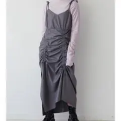 【jouetie】シャーリングキャミワンピース