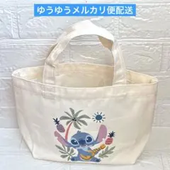 ディズニー　スティッチ　ミニトート　トートバッグ　ランチバッグ　お散歩バッグのサムネイル