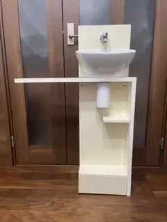 LIXIL 自動水栓付トイレ手洗い器 棚付 型番GL- C65E 施工説明書付のサムネイル