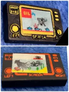 【当時モノ】バンダイ ポータブルゲーム消しゴム　ゲームウォッチ 1992年頃の消しゴムノベルティー おもしろ消しゴム トムと