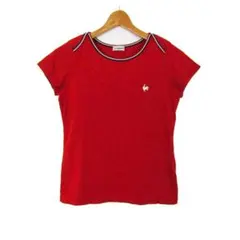 le coq sportif 半袖Tシャツ M 赤 刺繍ロゴのサムネイル