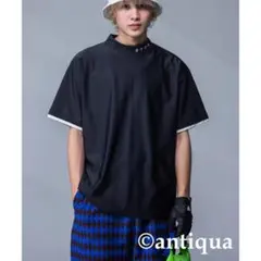ANTIQUA GOLF×STCH ハイネックTシャツ サイズS ユニセックス