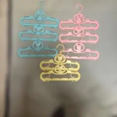 カラフルベビーハンガーセット