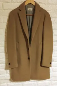 【新品未使用・タグ付き】EDIFICE チェスタコート（ブラウン）メンズ EDIFICE｜エディフィスのチェスターコート（メンズ）の公式通販