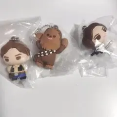 スター・ウォーズ ラバFig. PART2 ハン・ソロ チューバッカ レイア姫