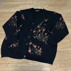 ヴィンテージ　ニット　カーディガン