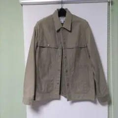 SASSAFRAS カーキ色ジャケット Sサイズ