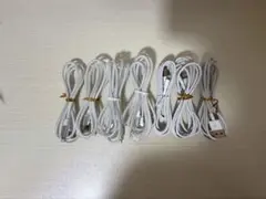 ホワイト Lightningケーブル 7本セット