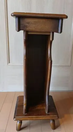 カリモク コロニアル 電話台 花台 - メルカリ