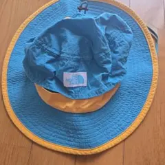 THE NORTH FACE バケットハット 青とオレンジ