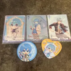 すとぷり　ころん　ランダムカードと缶バッジセット