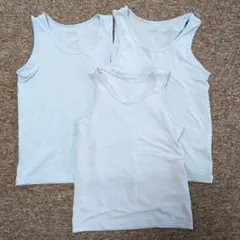 ユニクロ　エアリズム　キッズタンクトップ　120 3枚セット