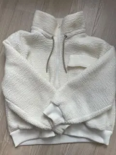 COS フード付きボアジャケット EUR S - メルカリ