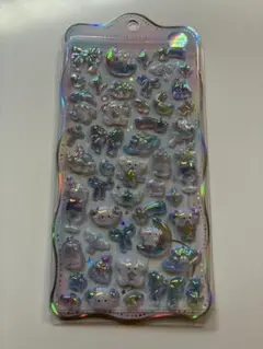 正規品　ボンボンドロップシール　churukiraわんわんボンボン　オーロラ