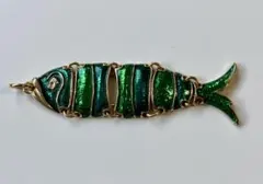 キラキラ魚のペンダントヘッド