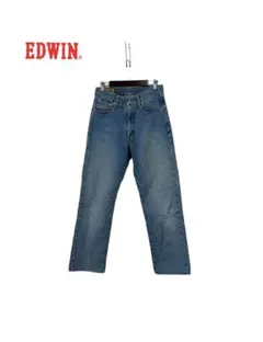 EDWIN エドウィン　ヴィンテージ　日本製　ダメージ　ストレート　デニムパンツ