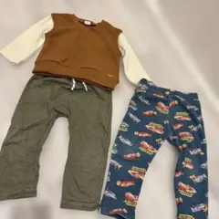 男の子　まとめ売り　長ズボン　トレーナー　90cm