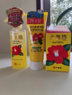 大島椿　ヘアオイル　ヘアクリムー　ヘアウォーター　3点セットのサムネイル