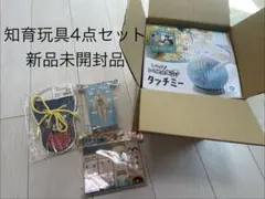 【新品未開封】しゃべる地球儀＆カルタ　タッチミーなど　知育玩具4点セットのサムネイル