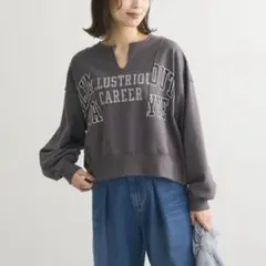 chocol raffine リメイクロゴスウェット