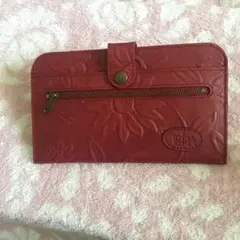 イビザ　長財布本革19.5×11センチ値下げしました。6000円