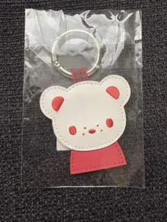 新品】 familiar ファミリア ネームホルダー リアちゃん 赤 - メルカリ