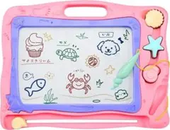 お絵描き お絵かきボード Qiqutop 落書きボード ZB9 粉色のサムネイル