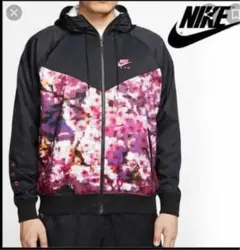 NIKE ナイキ 桜 ナイロンパーカー　チェリーブロッサム L