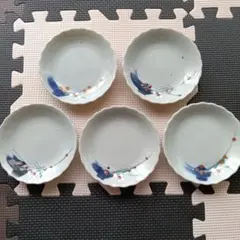 昭和レトロ/小皿/ 銘々皿/5枚