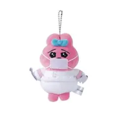 おぱんちゅうさぎ　キーホルダー　ぬいぐるみチャーム　しまむら　歯医者