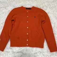 人気✨️ ポロラルフローレン 厚手ニット ウール カーディガン ユニセックスM