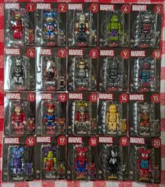 2021年版【ベアブリック賞　1〜20コンプセット】マーベル　ハッピーくじ